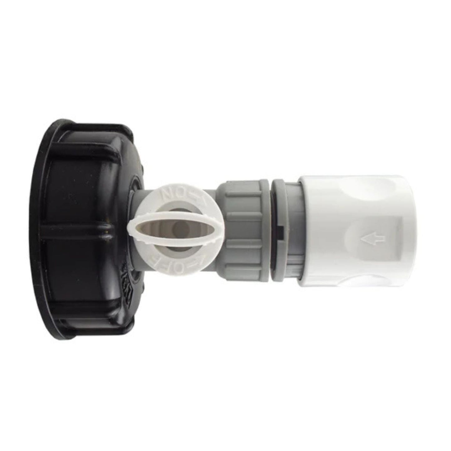 IBC tank accessories leakproof IBC cap flow control adapter gardening hose connector