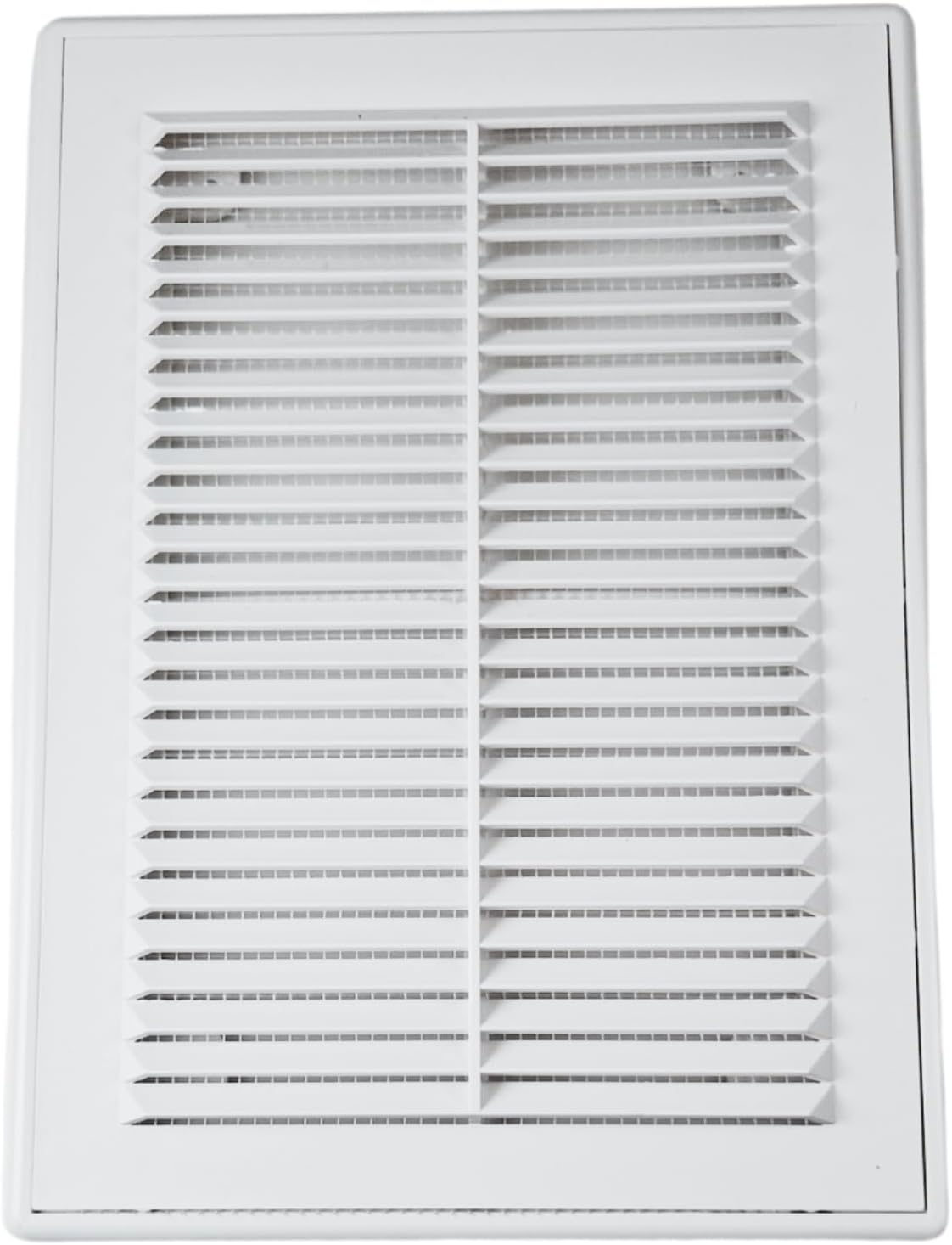 White Air Vent Cover Wall Vent for Interior & Exterior with Insect Grid Fly Net