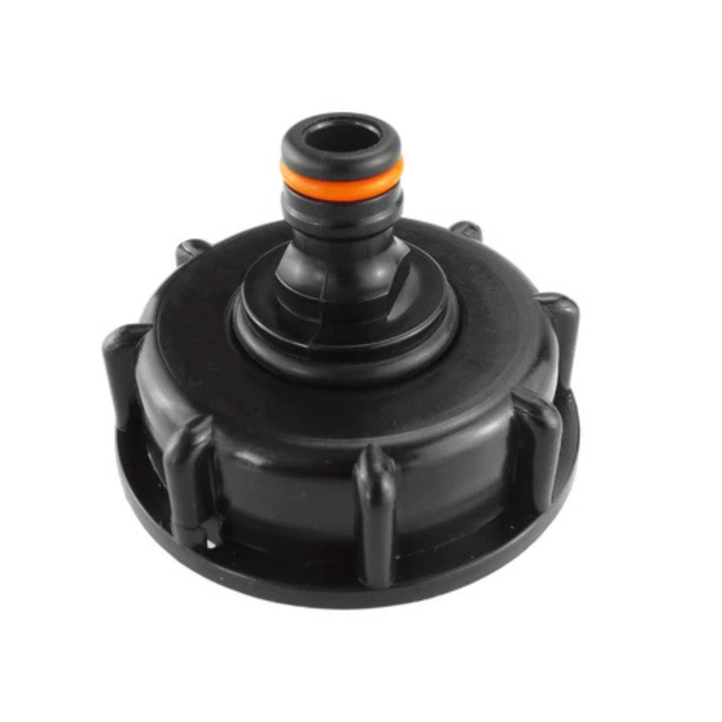 IBC S60x6 Threaded Adapter Cap + Full Flow Valve + Outlet Options + PTFE Tape