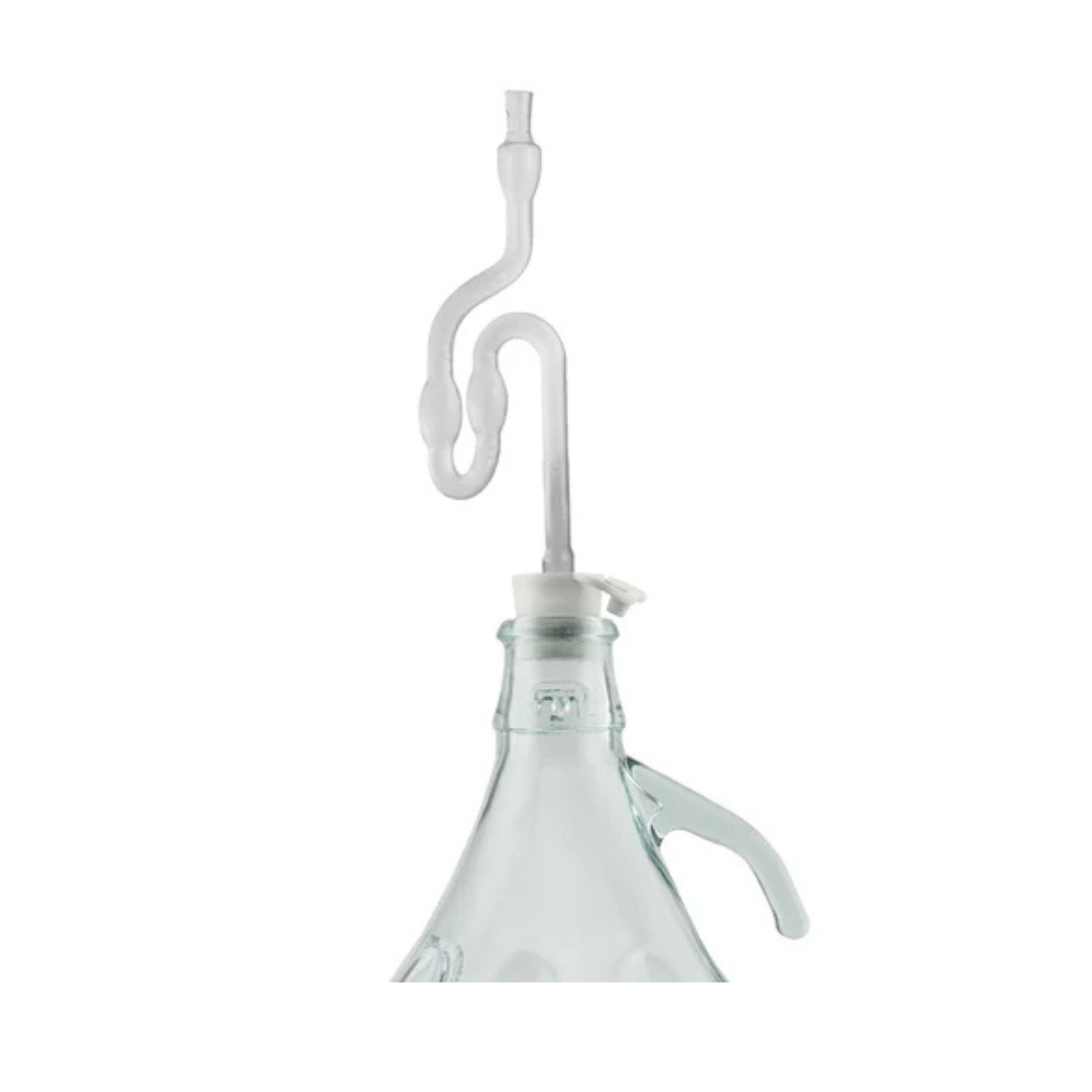 Set of 4 Premium 5Litre Glass Demijohns with Airlocks and Bungs for Homebrewing