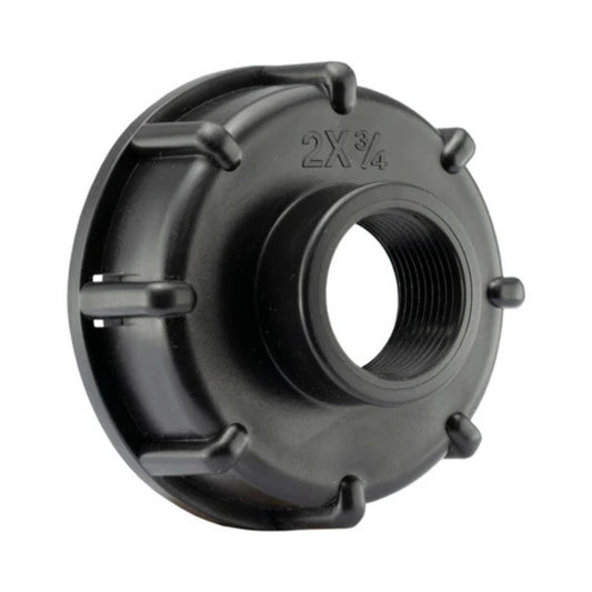 End Cap for IBC Tank with Built-in 3/4" BSPF Thread
