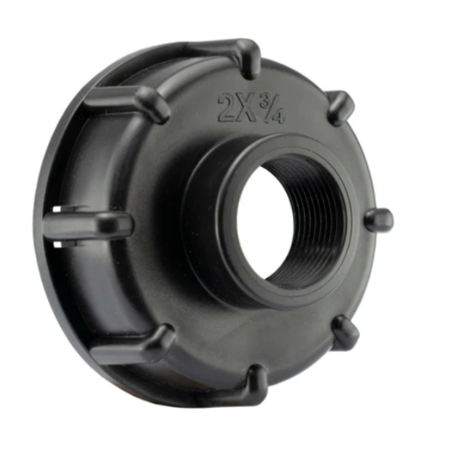 IBC 2” S60X6 Cap with Lever Valve and 22mm Brass Compression Straight and PTFE Tape – Durable Leak-Proof Plumbing Solution