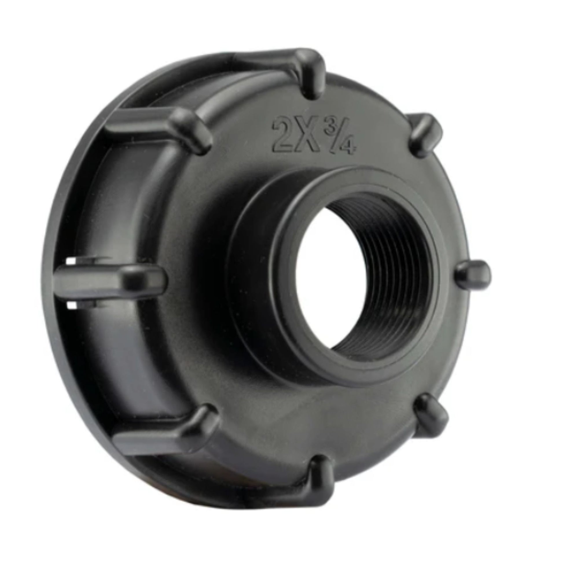 IBC 2” S60X6 Cap with Lever Valve and 22mm Brass Compression Straight and PTFE Tape – Durable Leak-Proof Plumbing Solution