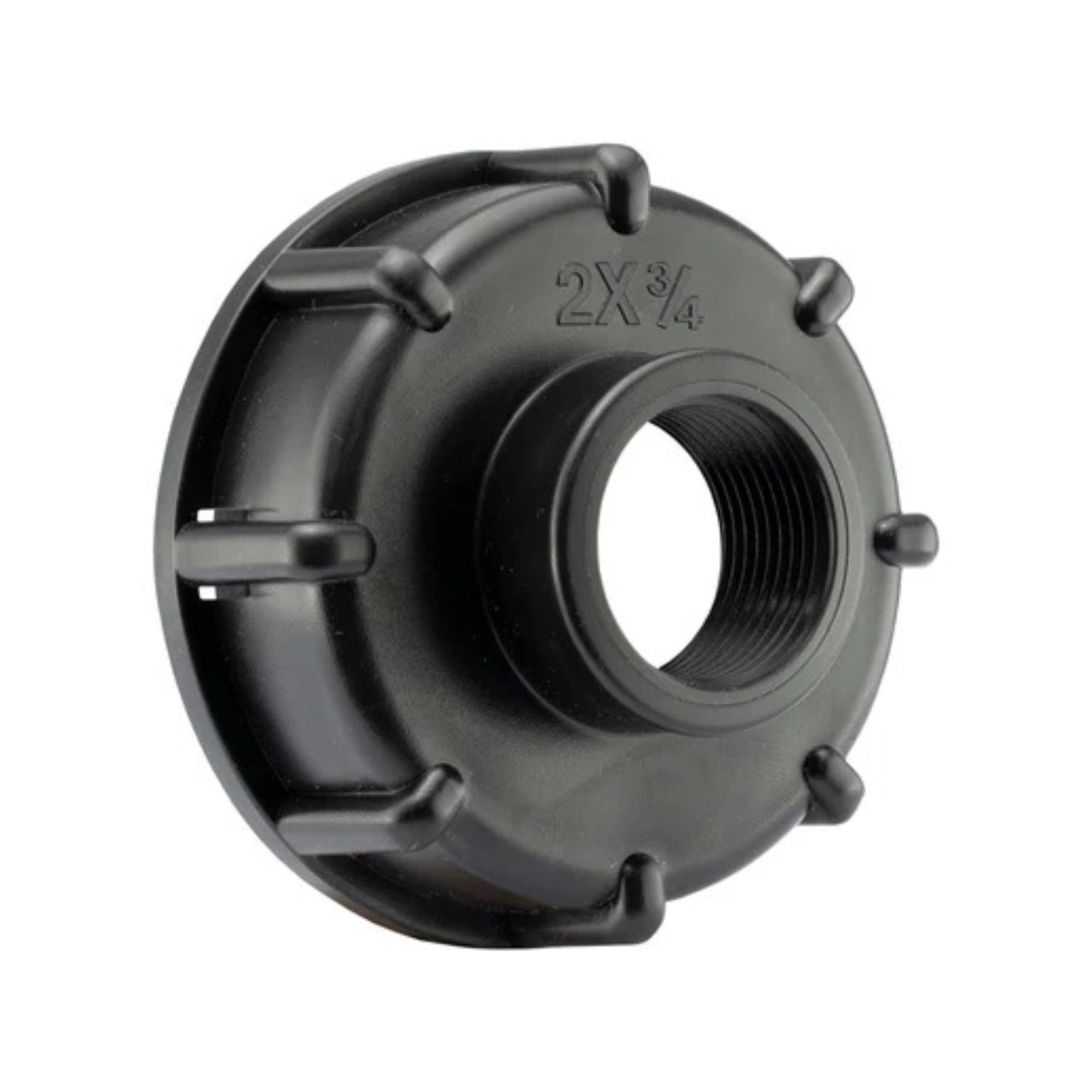 IBC 2” S60X6 Cap Kit with Lever Valve, 19mm Brass Barb + PTFE Tape | Leak-Proof Liquid Control