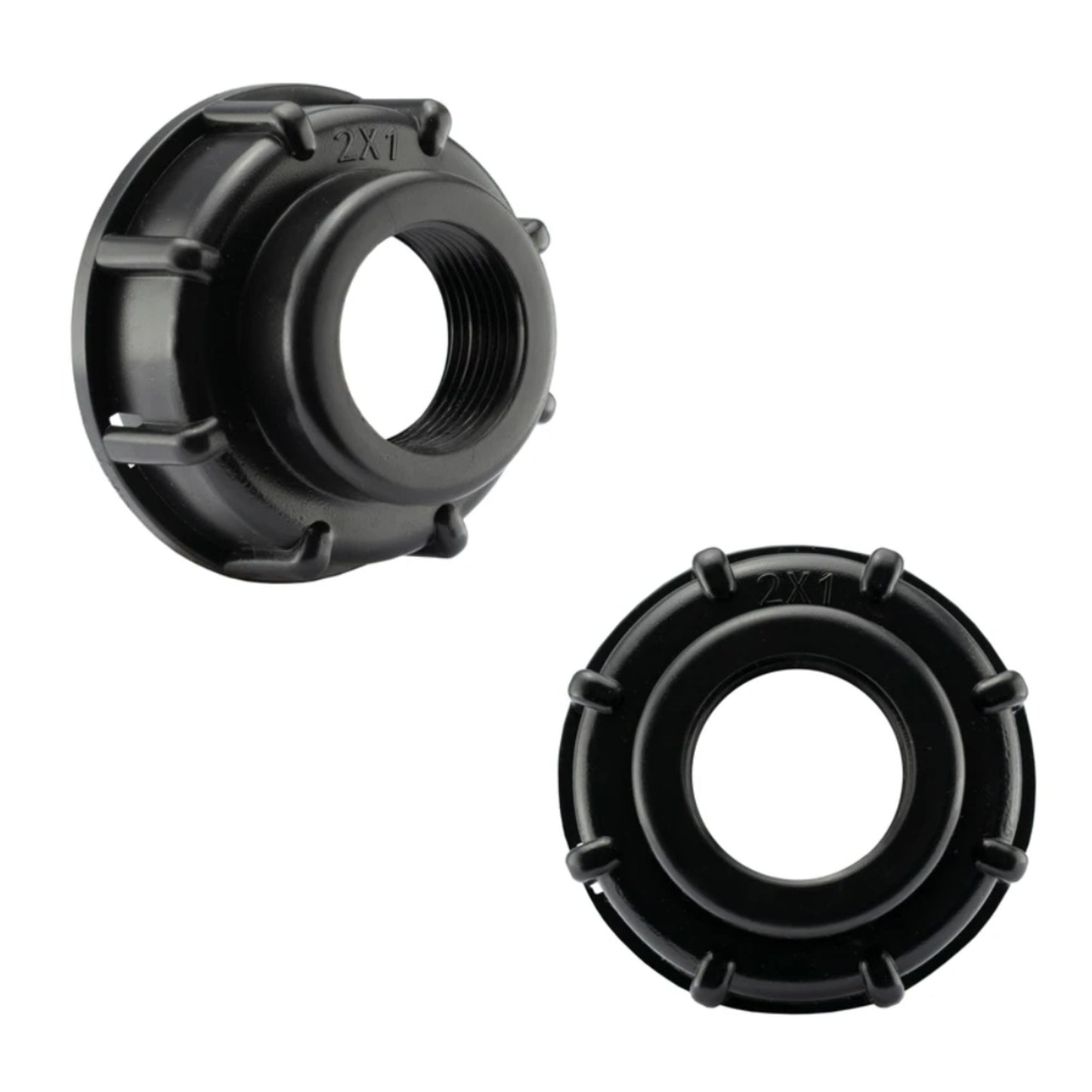 IBC 2” S60X6 Cap with Lever Valve & 32mm MDPE Straight Coupler and PTFE Tape – Durable Leak-Proof Plumbing Solution