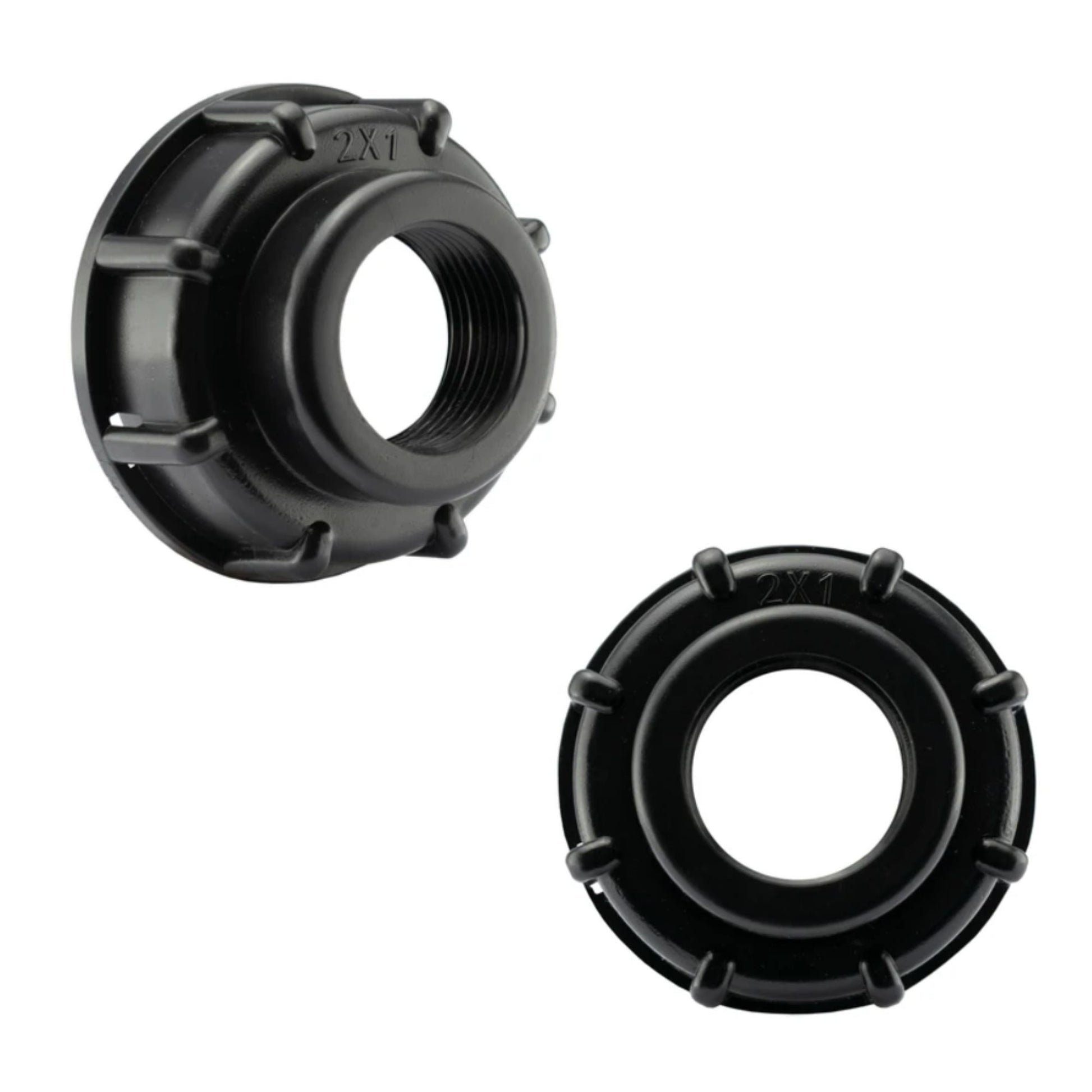 IBC 2” S60X6 Cap with Lever Valve & 32mm MDPE Straight Coupler and PTFE Tape – Durable Leak-Proof Plumbing Solution