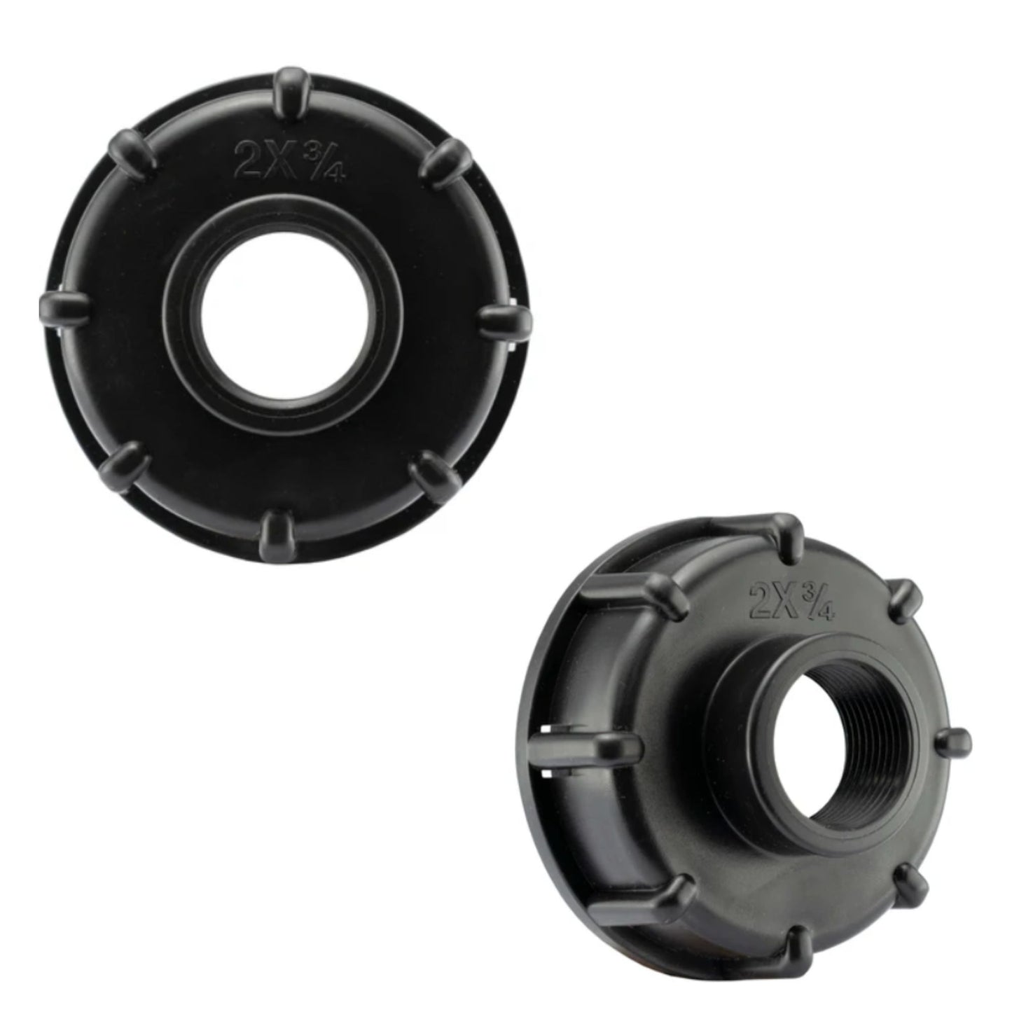 IBC 2” S60X6 Cap with Lever Valve & 20mm MDPE Elbow - and PTFE Tape – Durable Leak-Proof Plumbing Solution