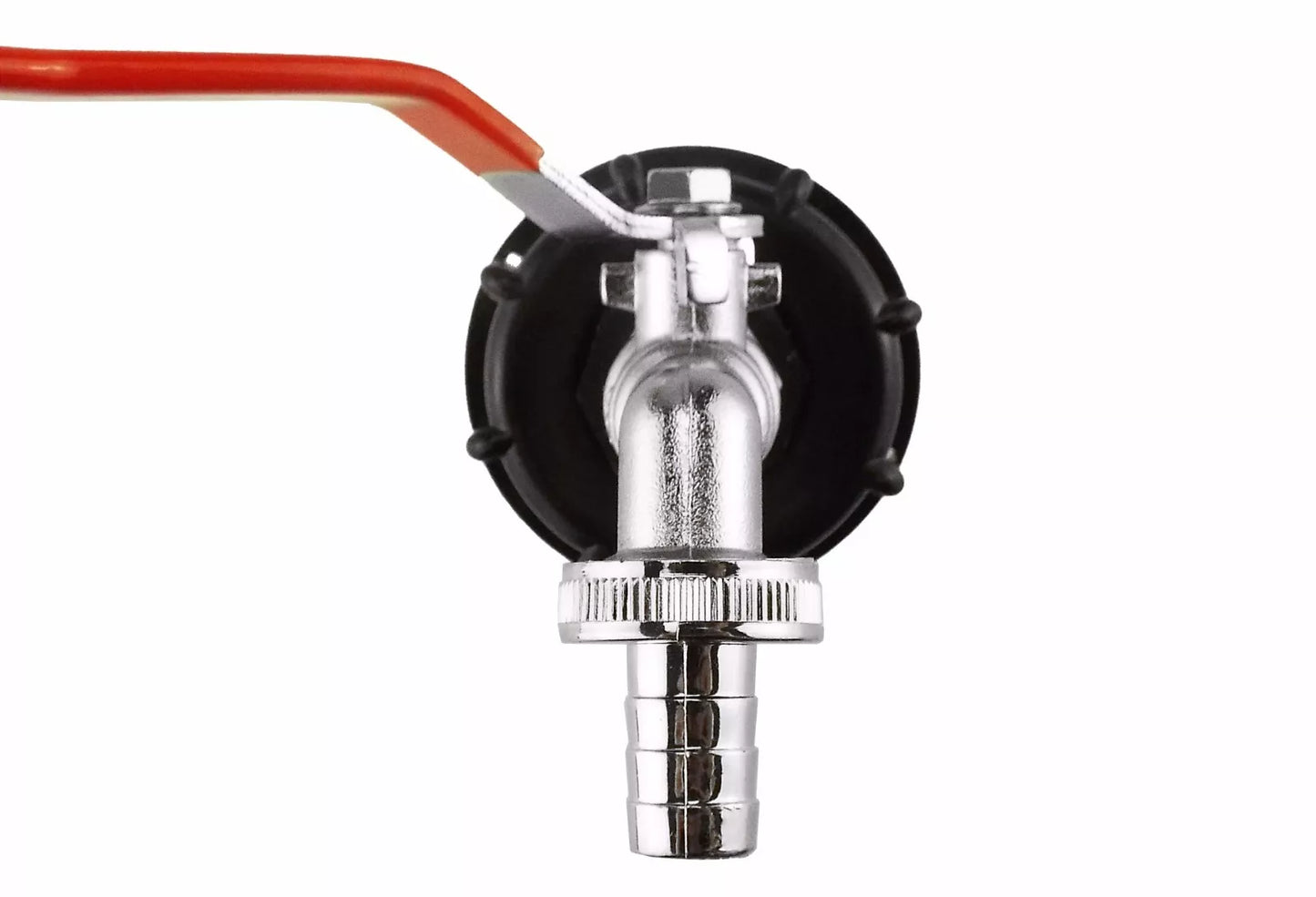 IBC S60X6 Cap with ¾” BSP Thread + Barb Lever Tap & PTFE Tape | Leak-Proof