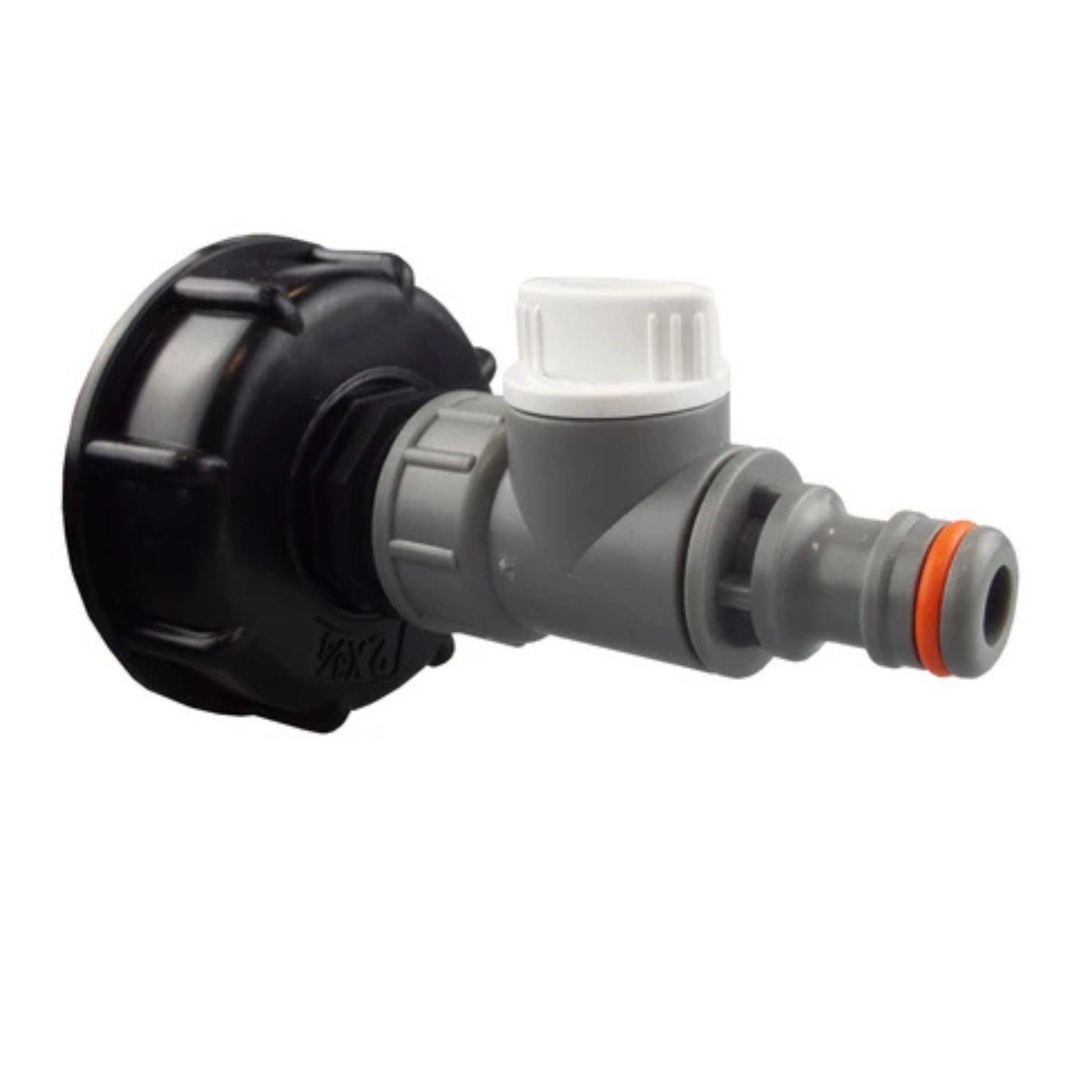 IBC 2” S60X6 Cap with ¾” BSP – Click Lock Valve WL + PTFE Tape Leak-Proof Durable Kit
