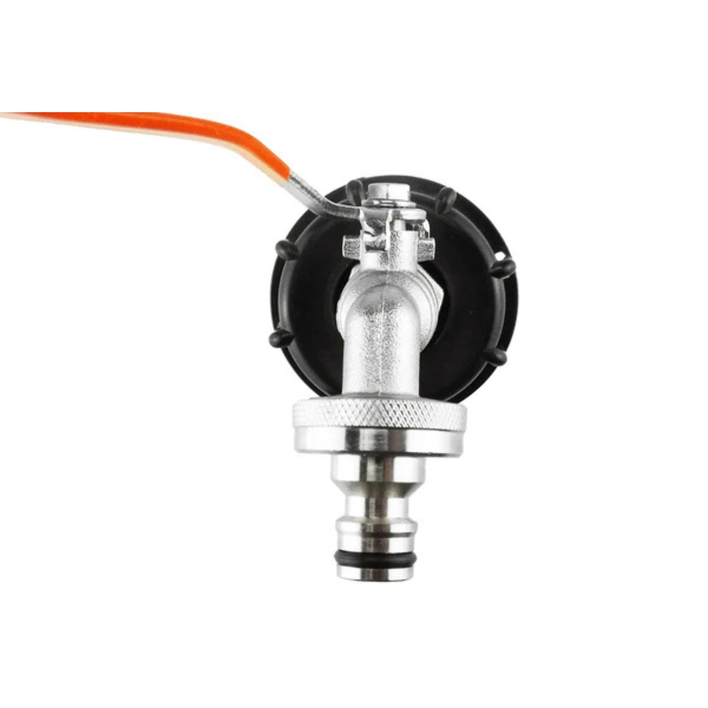 IBC S60X6 2" Cap with ¾” Quick Connect Lever Tap + PTFE Tape | Leak-Proof Garden Fittings