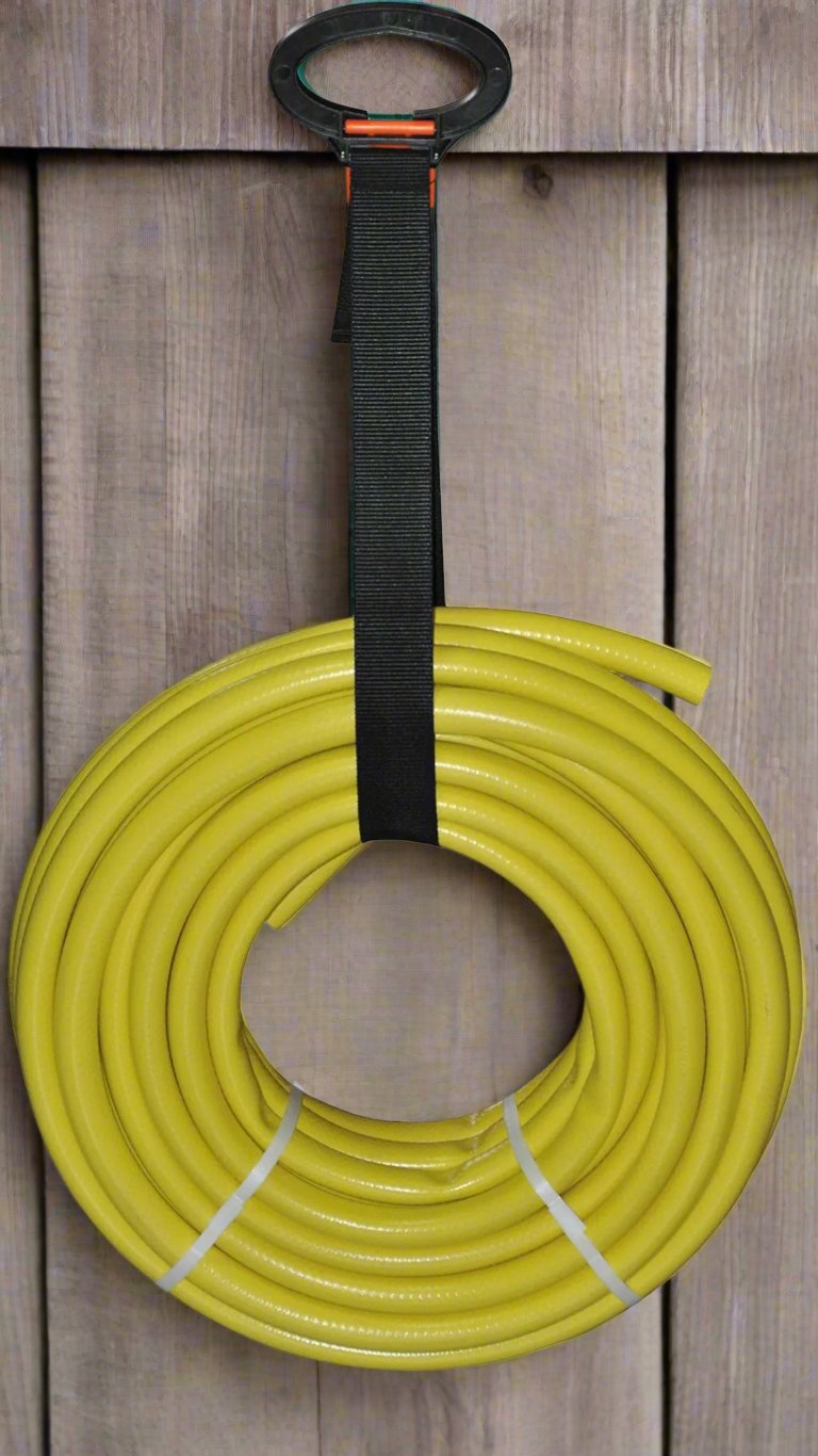Heavy Duty Adjustable Garden Hose Storage Strap Portable /Durable Hose Organizer