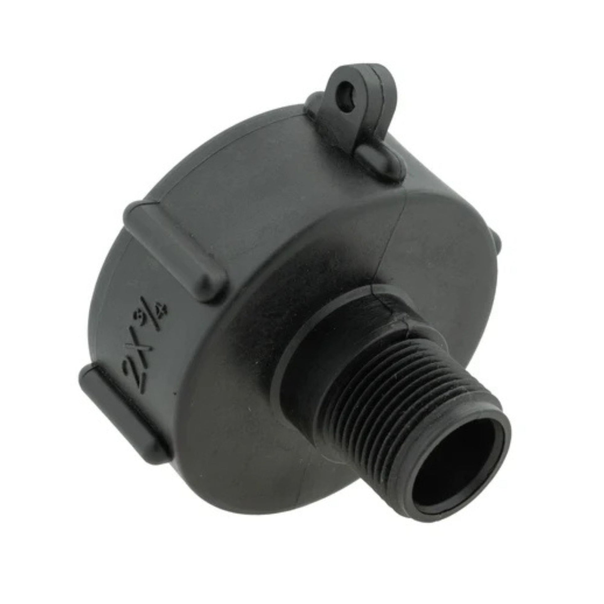 IBC 2” S60X6 Cap with ¾” BSP – Click Lock Valve WL + PTFE Tape Leak-Proof Durable Kit