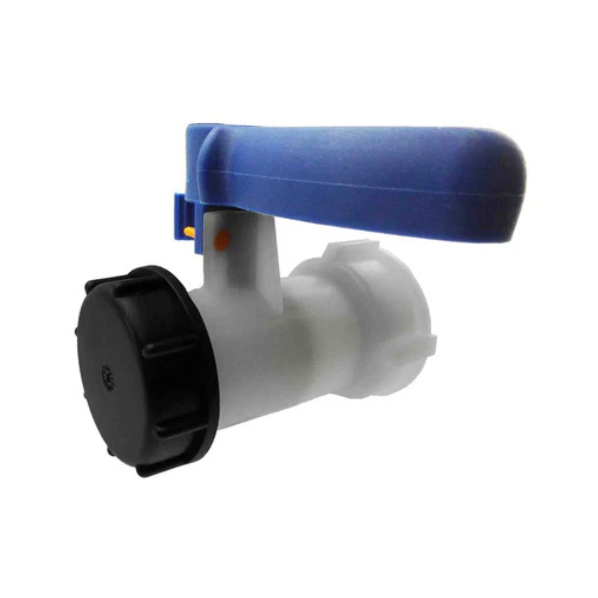 IBC 2" S60X6 Thread Valve with Solid Cap + PTFE Tape | Leak-Proof Liquid Control