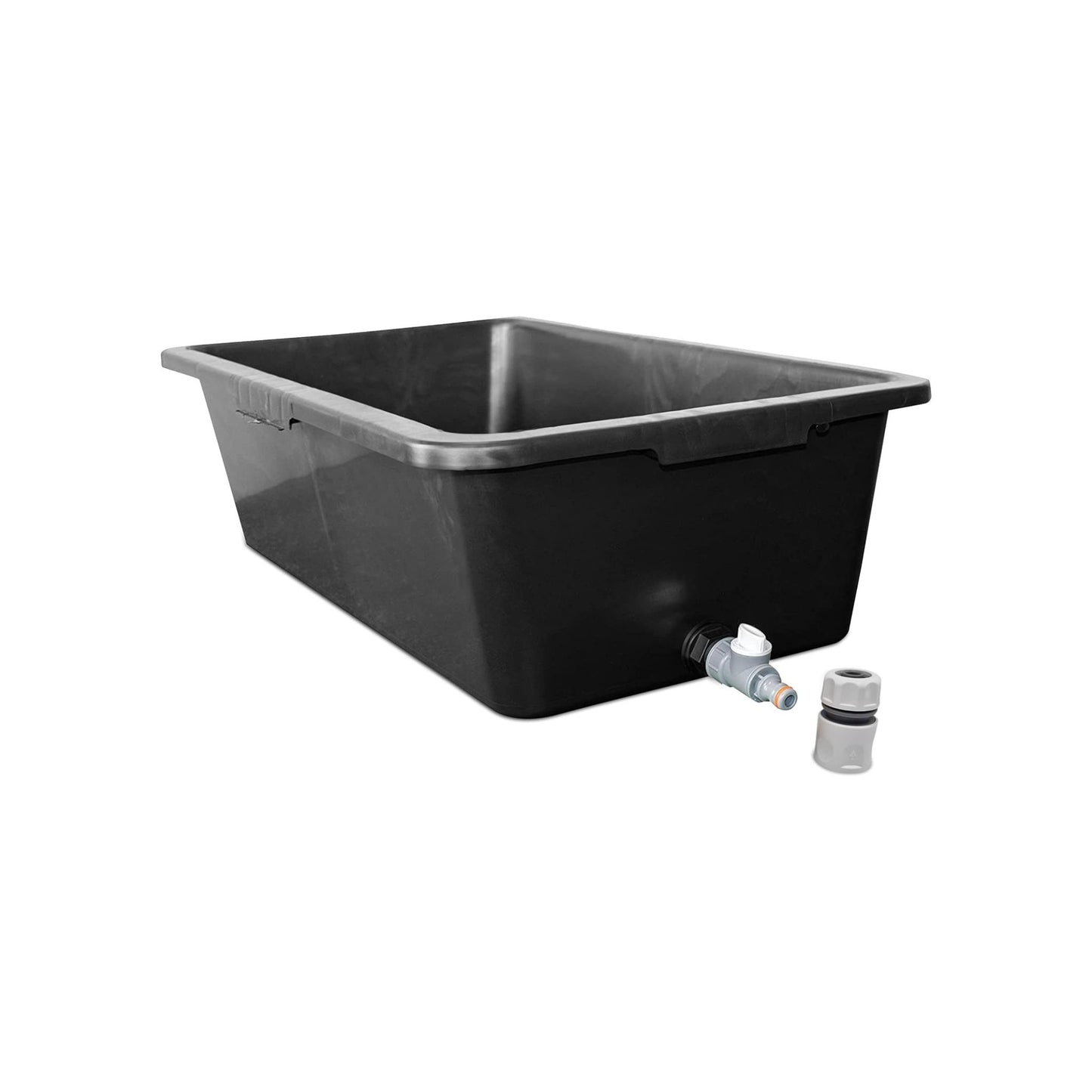 Versatile Large 90L Dog Bath/Pool/Tub - Suitable for Small to Large Breeds - with Drain Plug & Premium Connector - Perfect for medium and large dog breeds