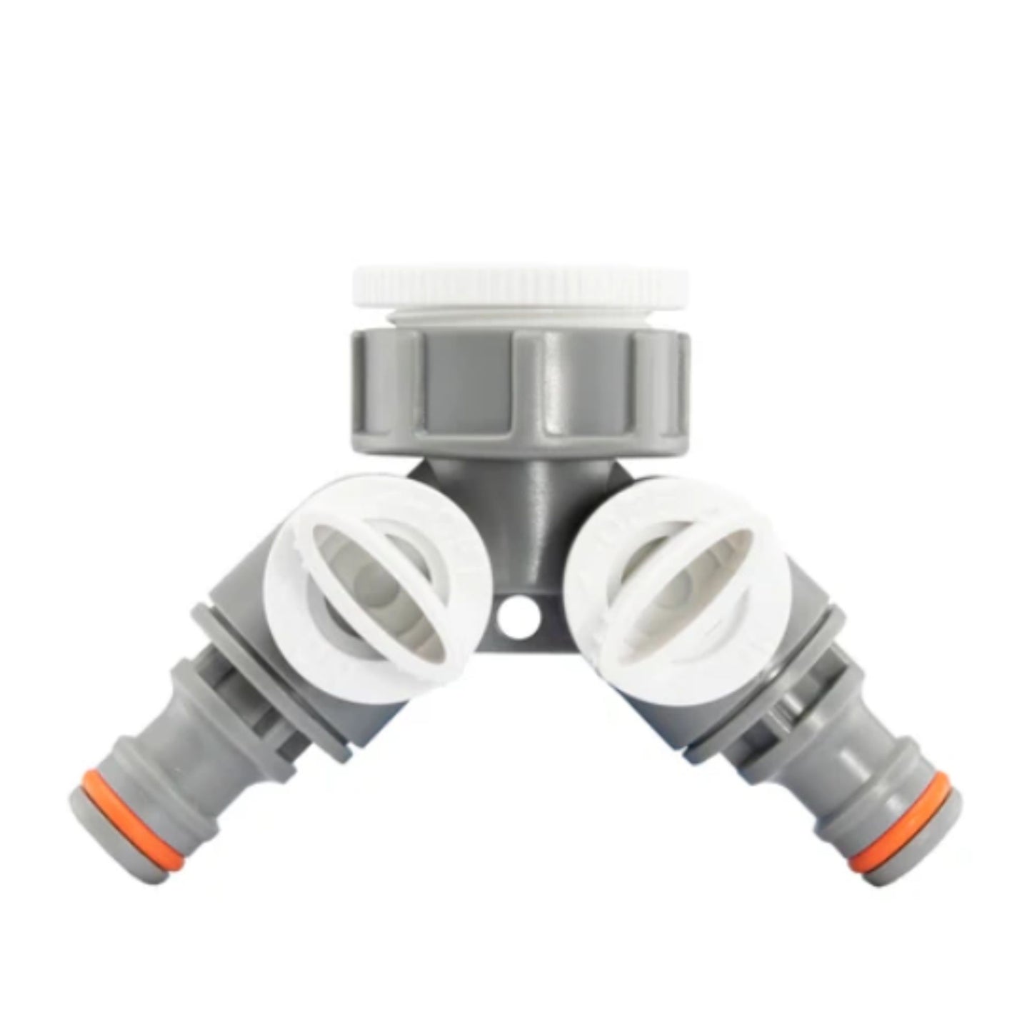 IBC 2” S60X6 Cap with Lever Valve and Two-Way Splitter and PTFE Tape – Durable Leak-Proof Plumbing Solution