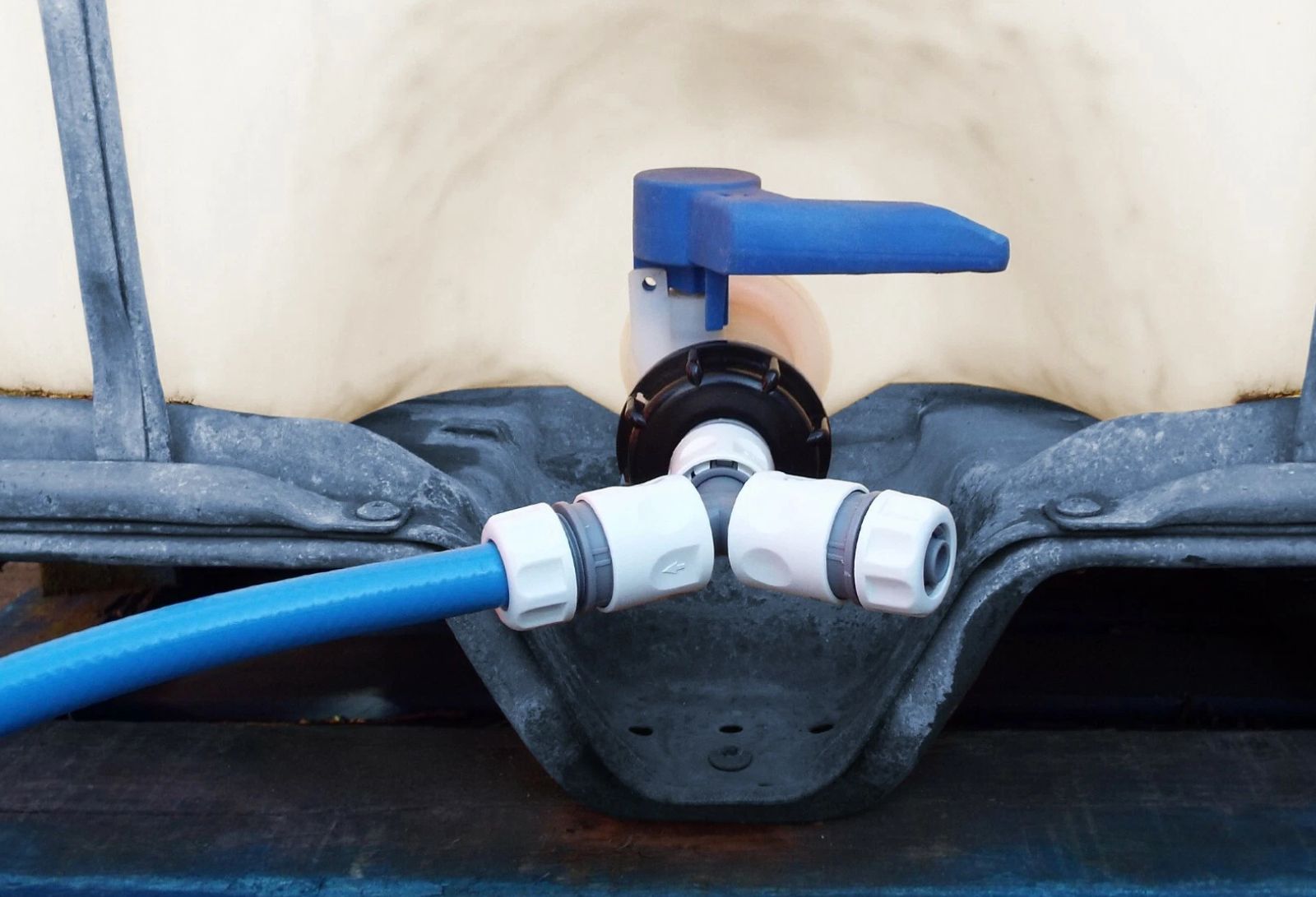 IBC Tank Joiner Kit – S60X6 Coarse Thread Connector with Hose & Fittings