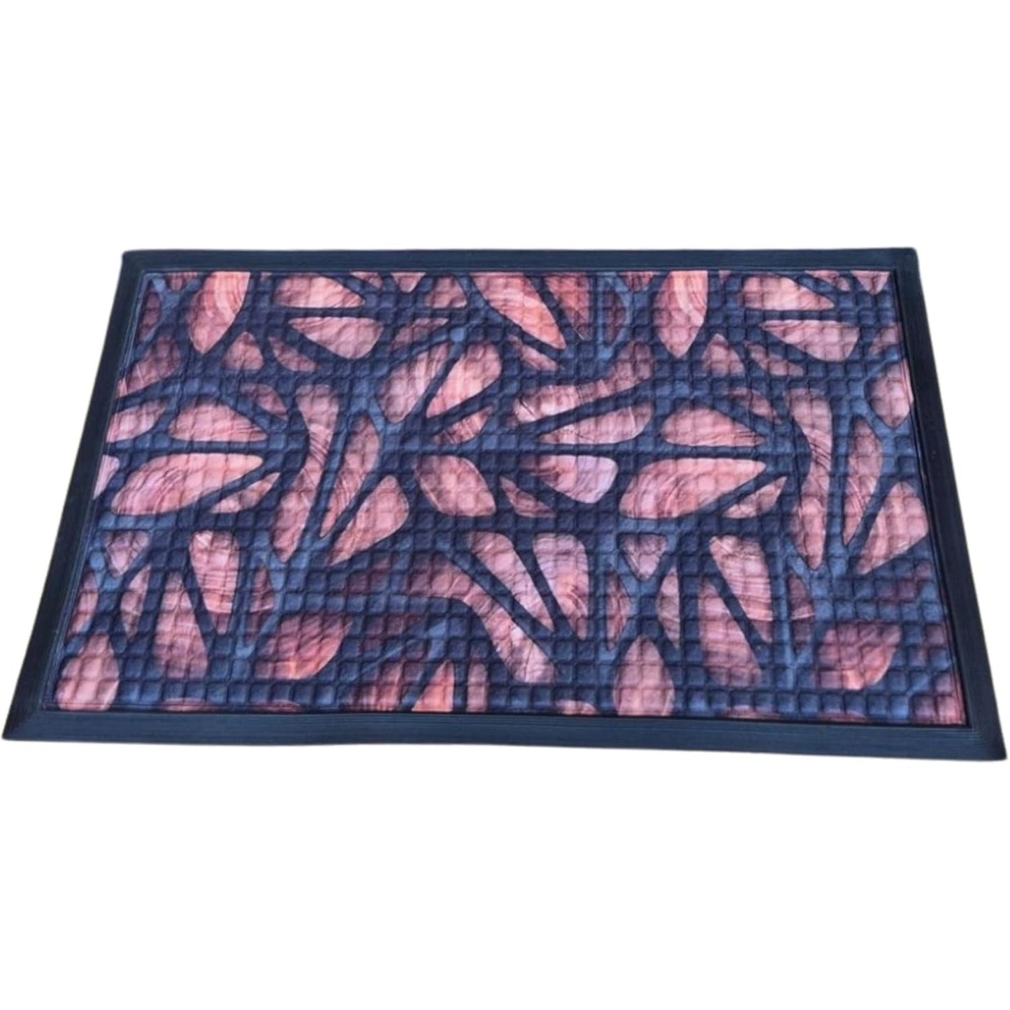 Washable Non-Slip Door Mat - Heavy Duty Ultra-Absorbent Dirt Trapper for Dogs, Mud & Shoes - Indoor/Outdoor Rubber Entrance Rug for Home, Garden & Hallway (75x45cm)