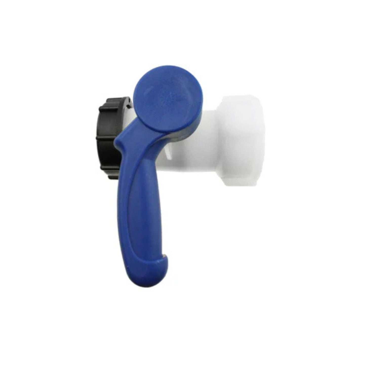 IBC 2" S60X6 Thread Valve with Solid Cap + PTFE Tape | Leak-Proof Liquid Control