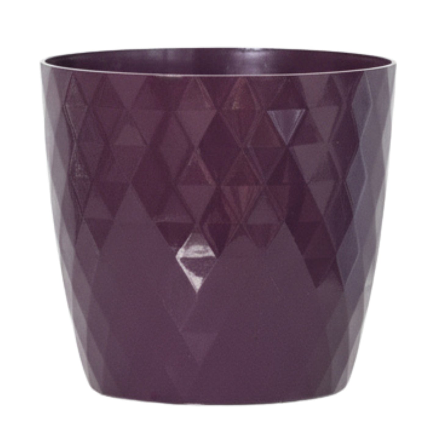 Plant Pots 12cm–30cm – Durable Indoor & Outdoor Plastic Planters with Glossy Finish – Modern Decorative Flower Pots for Houseplants, Herbs, and Home Décor