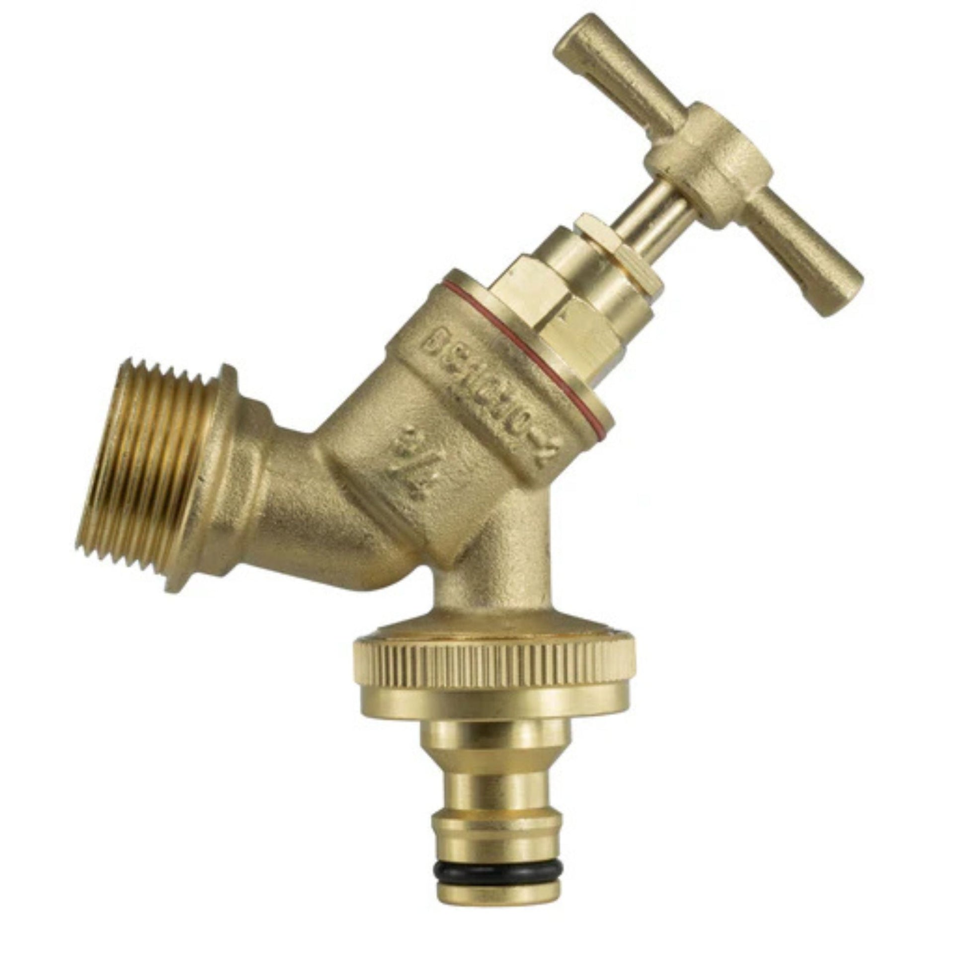 IBC Tank S60X6 Cap + ¾” Brass Bib Tap Quick Connect + PTFE Tape Leak-Proof Durable Kit