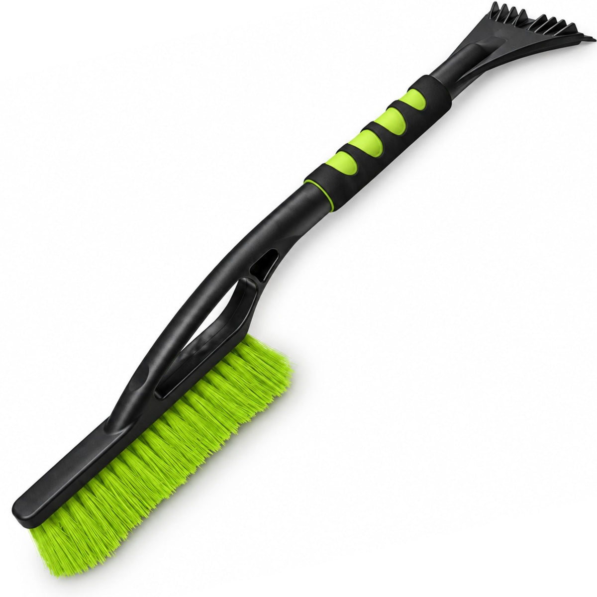 Ice Scraper Ergo Snow Brush Windscreen Frost De-Icer Car Van Window Green
