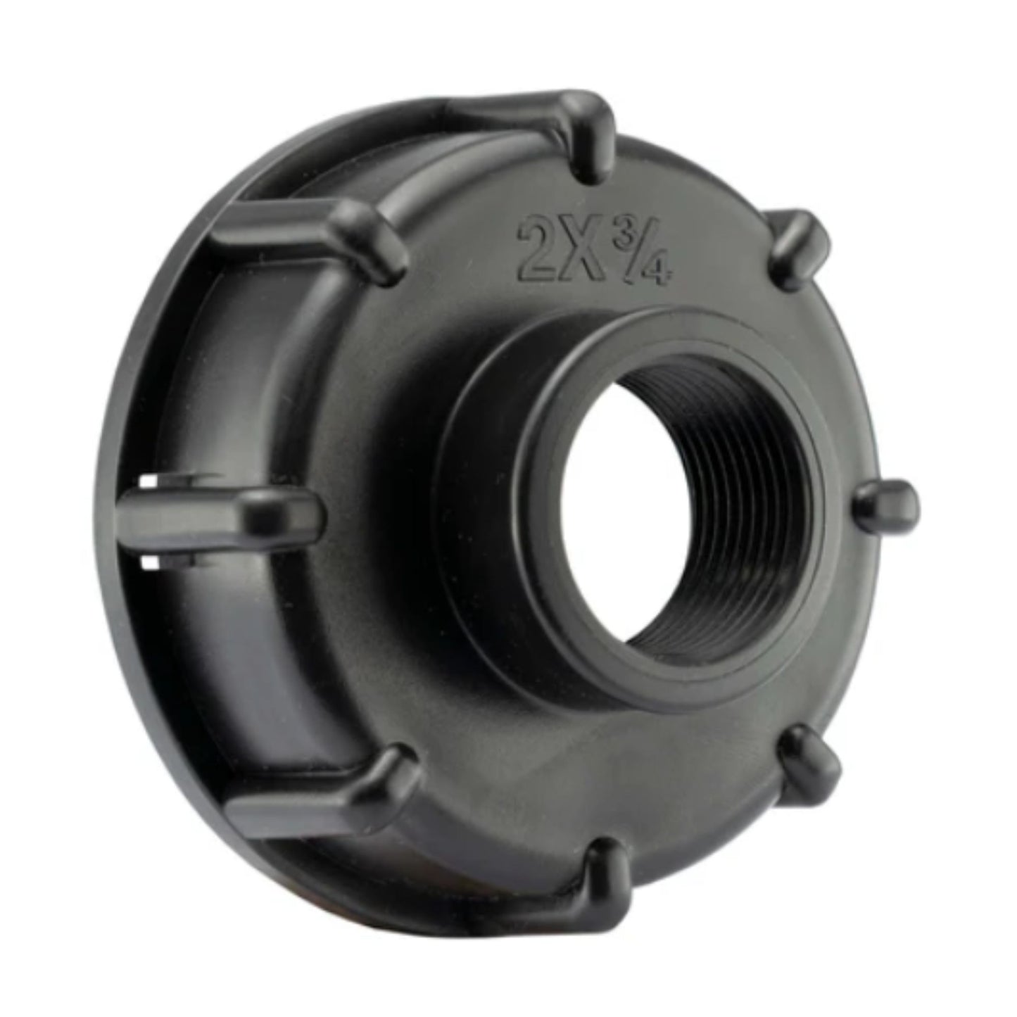 IBC 2” S60X6 Cap with Lever Valve and Two-Way Splitter and PTFE Tape – Durable Leak-Proof Plumbing Solution