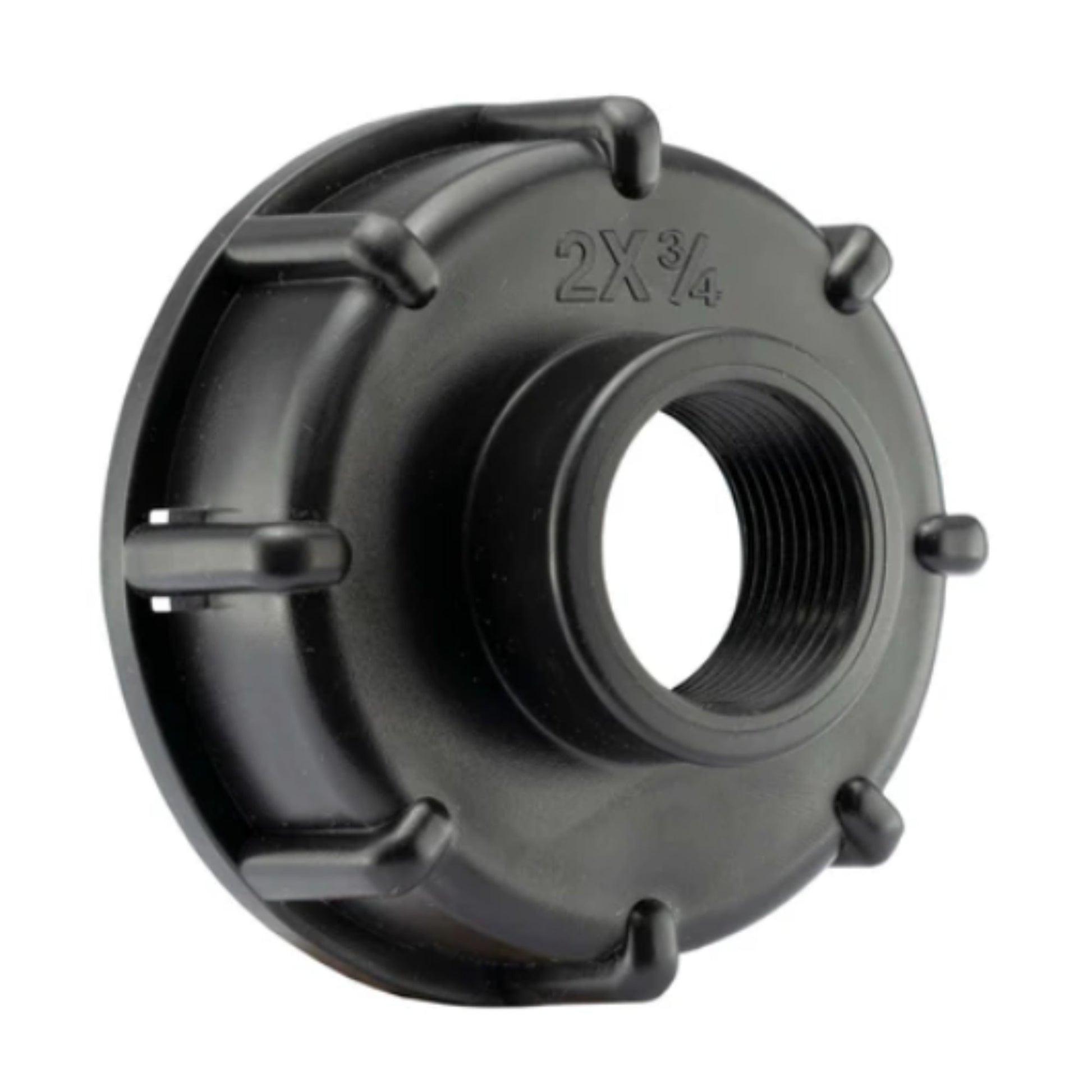 IBC 2” S60X6 Cap with Lever Valve and Two-Way Splitter and PTFE Tape – Durable Leak-Proof Plumbing Solution