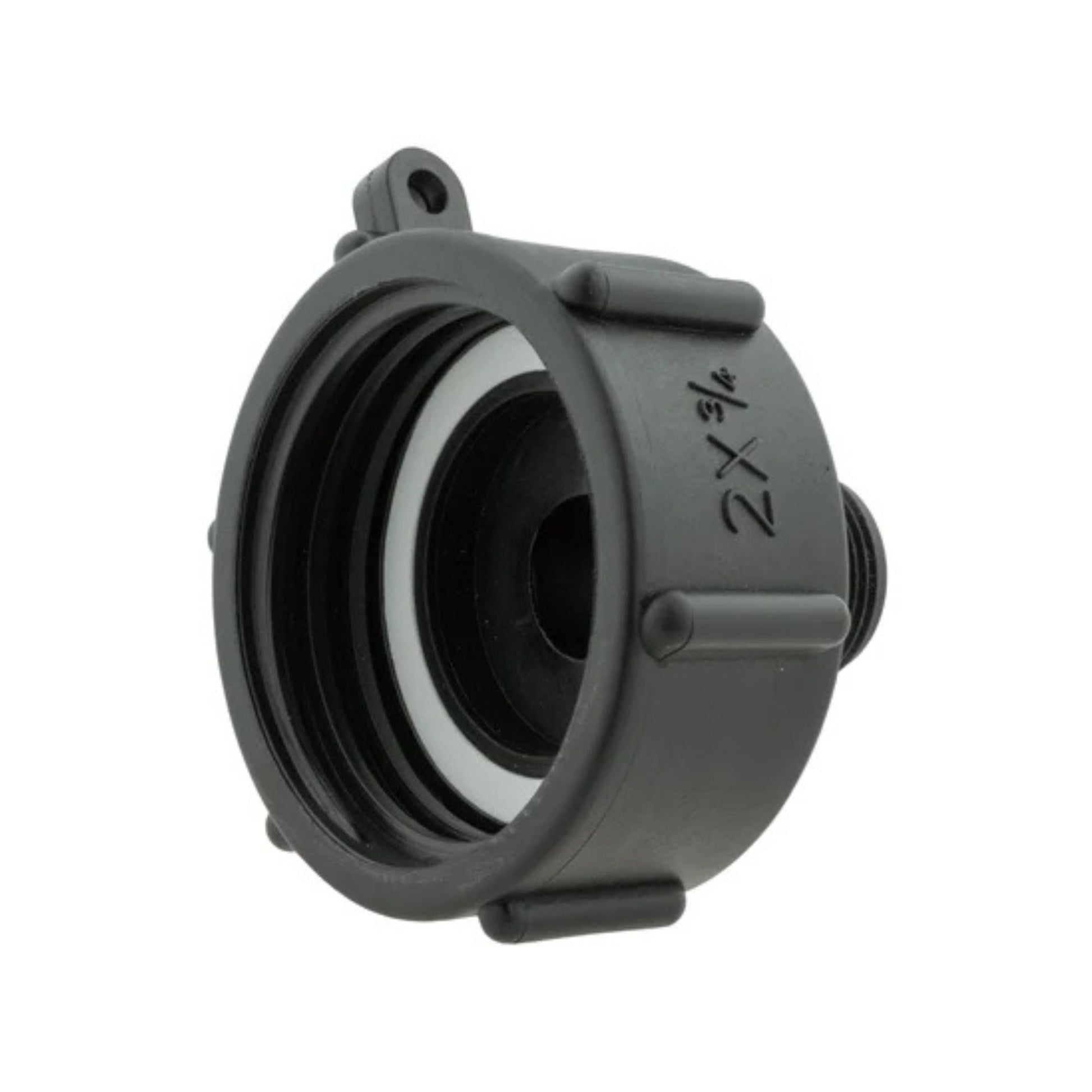 IBC 2” S60X6 Cap with ¾” BSP – Click Lock Valve WL + PTFE Tape Leak-Proof Durable Kit