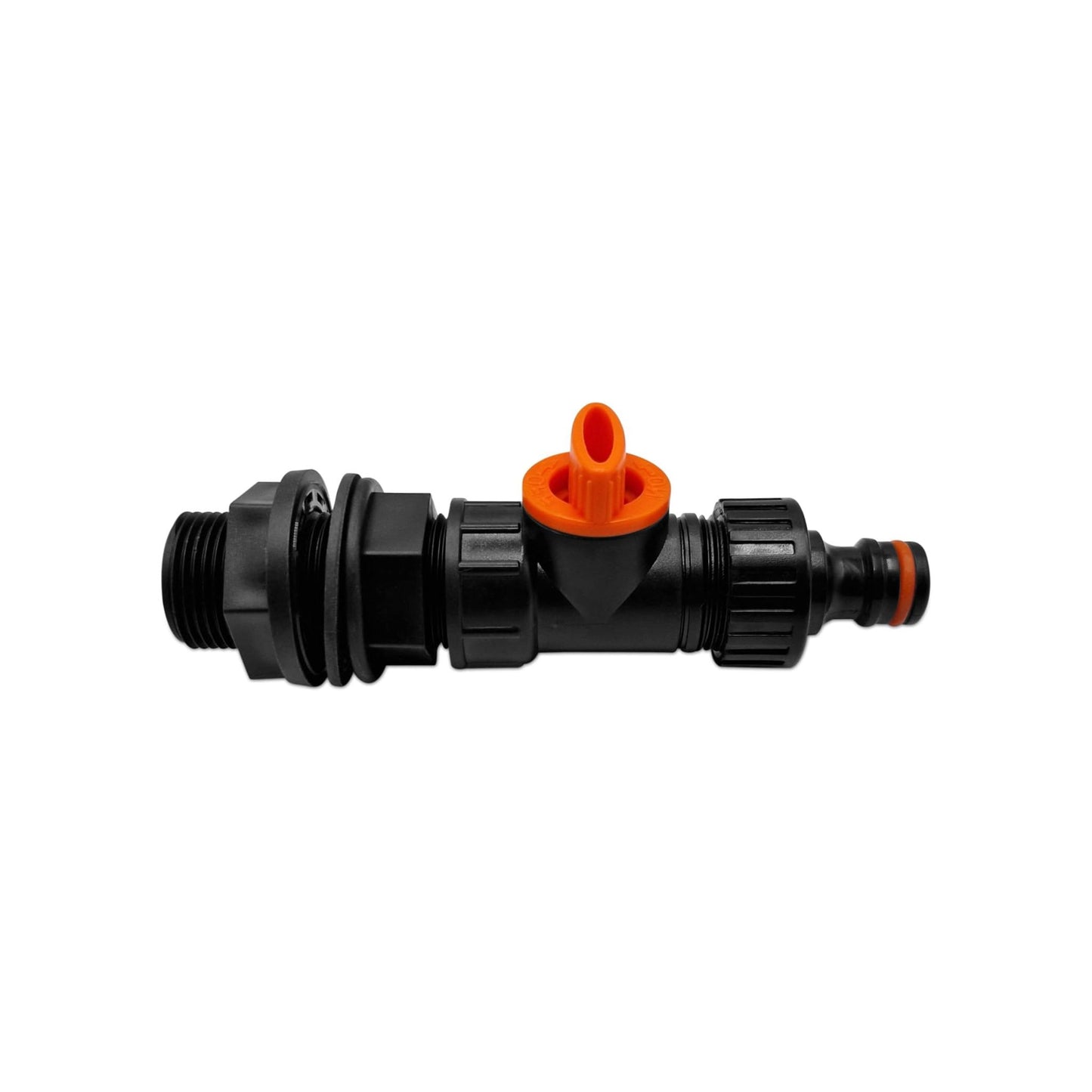 1/2" Water Butt Connector Ultimate Set - Control Water Flow with Built-in Valve and Secure Thread Connection with Additional Washer - Perfect for Water Butts and Storage Tanks.