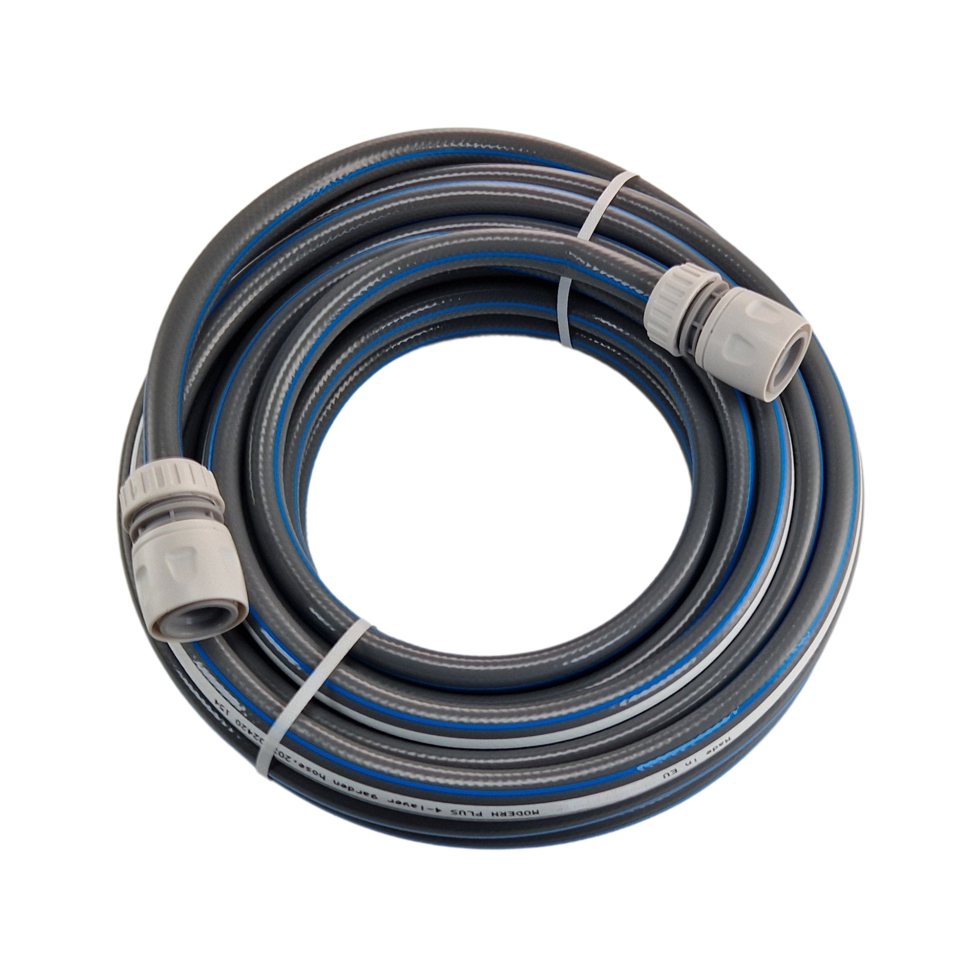 Garden Hose – 4-Layer Flexible Hose Pipe with 2 Universal Hose Connectors – Kink-Resistant, UV-Protected, Durable PVC Watering Hose for Garden, Car Wash & Outdoor Use