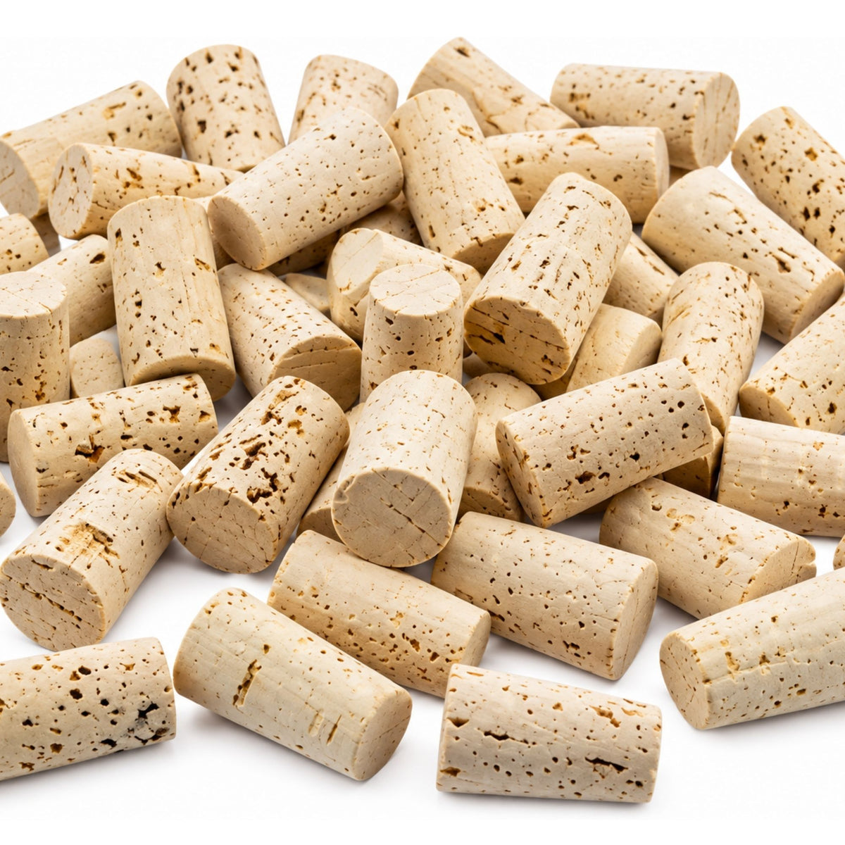 Cork Bottle Stoppers 23/18mm Tapered Natural Cork Bungs Wine Brewing Demijohn Seal 10-50 Pack