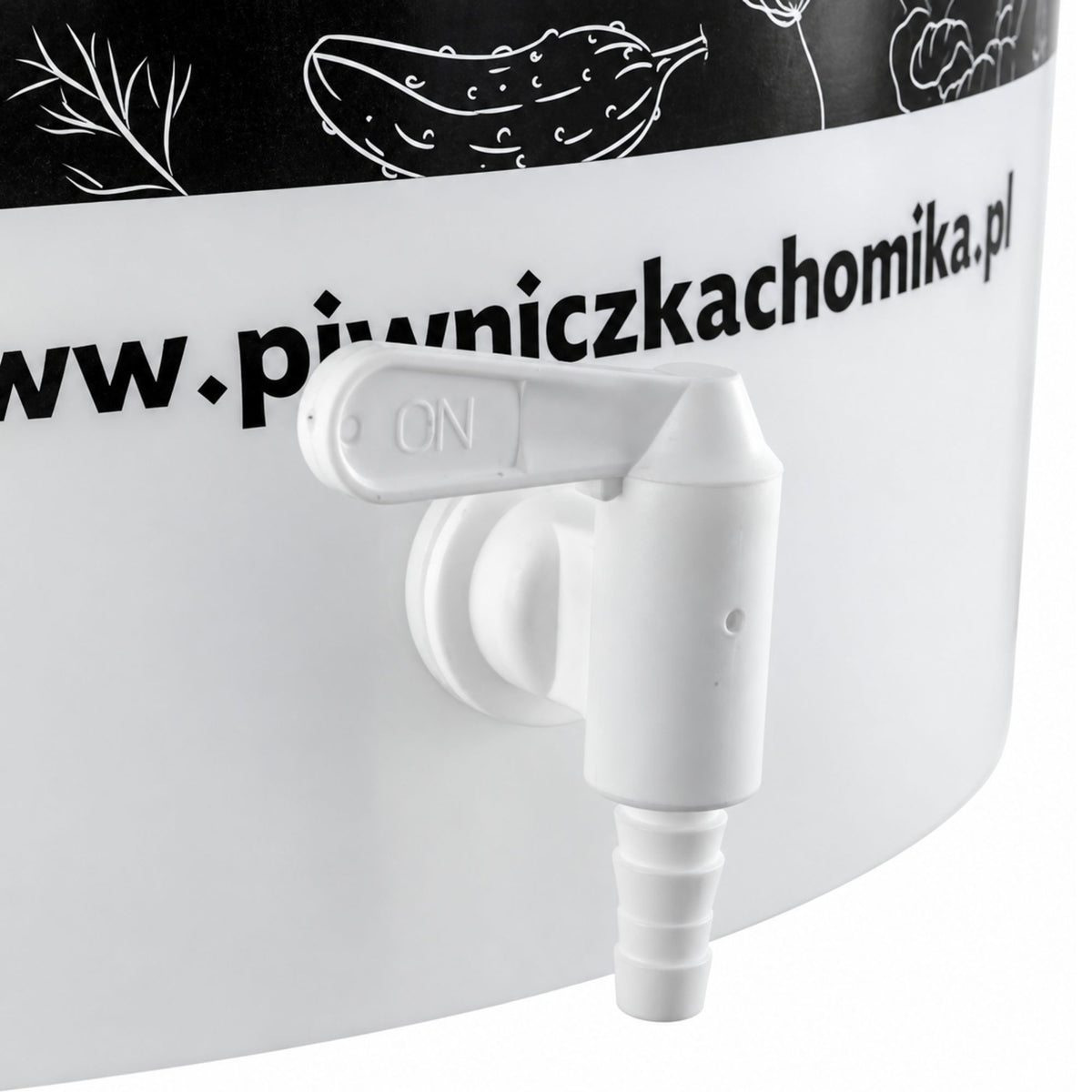 Fermentation Bucket 30L with Tap & Airlock Home Brew Wine Brewing PACK OF 2