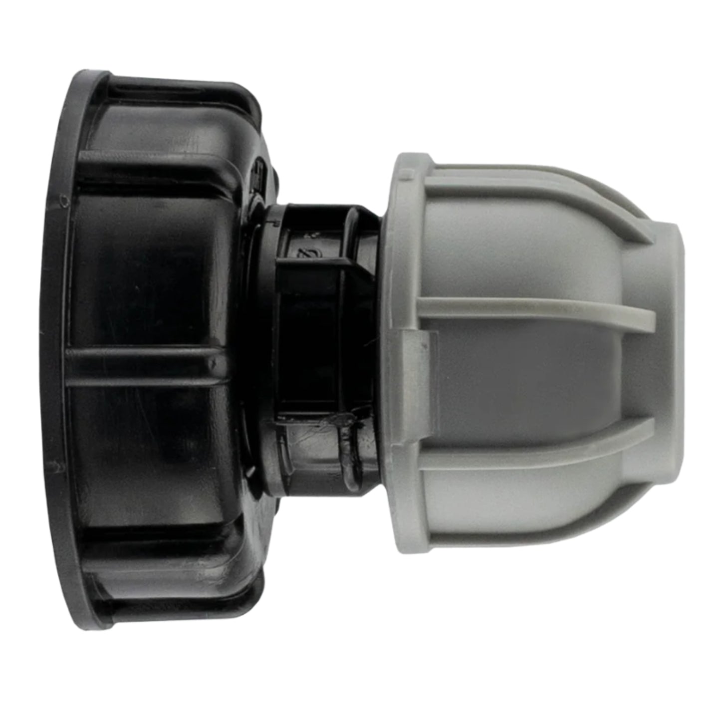 Water Tank Adapter IBC S60x6 to MDPE Pipe 20mm/25mm/32mm - Straight, Elbow, Tee