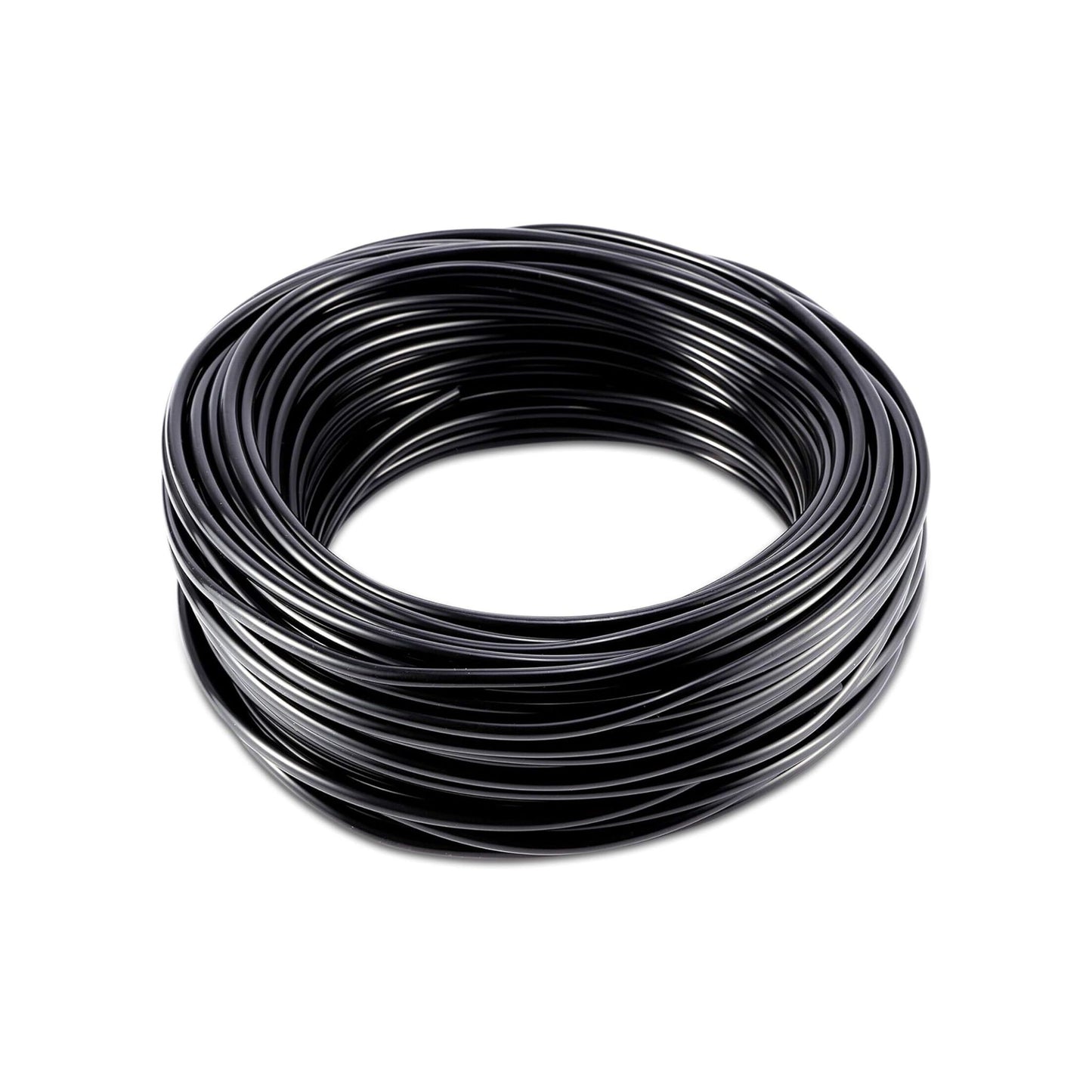 Micro Irrigation Water Pipe Tube – 50m Black Micro Tube 4mm / 6mm – Premium Hose for Garden Watering Systems – Easy DIY Installation - Ideal for Drippers, Micro Jets Mini Sprinklers