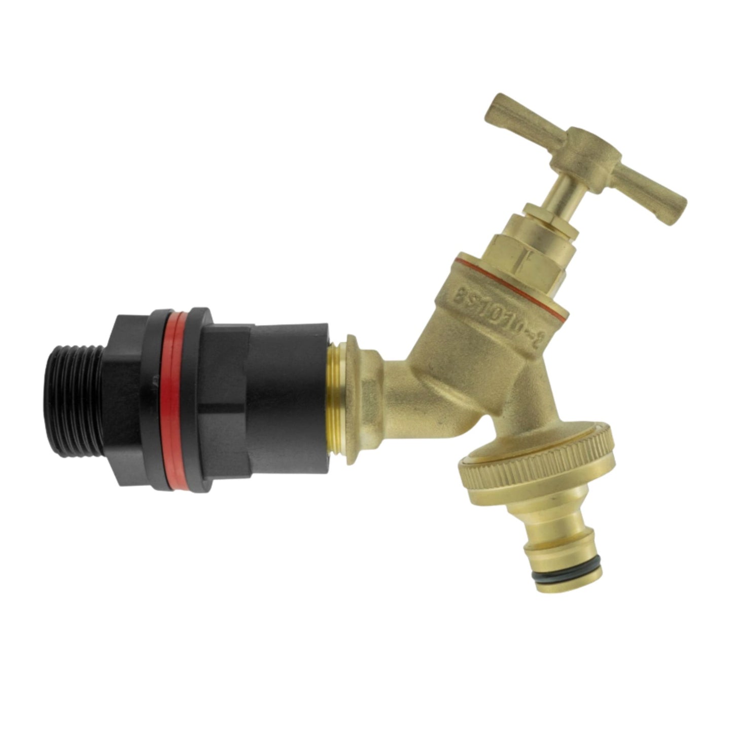 Water Butt Tap Adapter Kit for Rain Barrel & Water Tank – Hose Connector, Tap Options & PTFE Tape