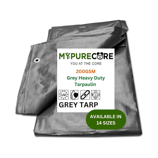 Grey Tarpaulin – Waterproof & Heavy Duty