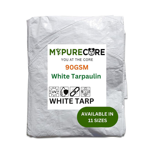 Heavy Duty White Tarpaulin – Durable