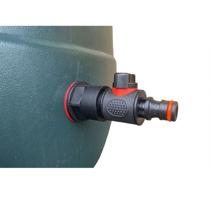 Garden Water Butt Rain Barrel Tap Kit 3/4" Adaptor for 26mm Holes and PTFE Sealing Tape included for a Leak-Proof Seal
