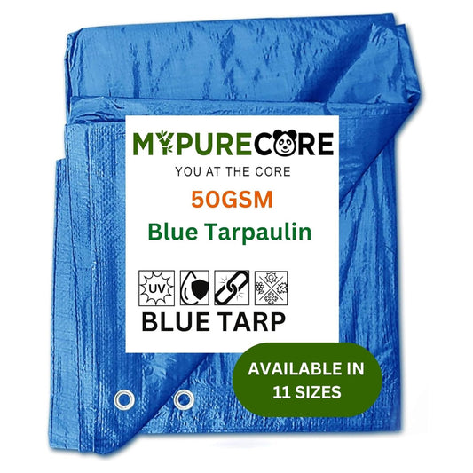 Large Blue Tarpaulin