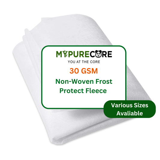 Non-Woven Frost Protect Fleece – 1.1 x 10 m – 30gsm Plant Protection Fleece – Durable and Resilient Winter/Spring Protection – Ideal Cover for Garden, Greenhouse, Plant Protection