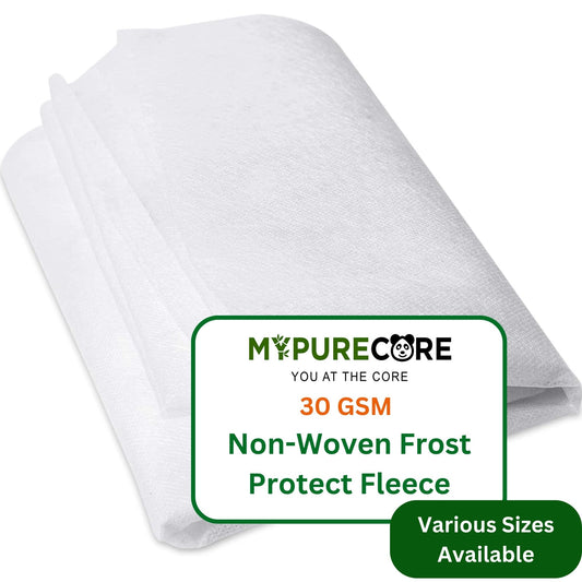 Non-Woven Frost Protect Fleece – 1.1 x 10 m – 30gsm Plant Protection Fleece – Durable and Resilient Winter/Spring Protection – Ideal Cover for Garden, Greenhouse, Plant Protection