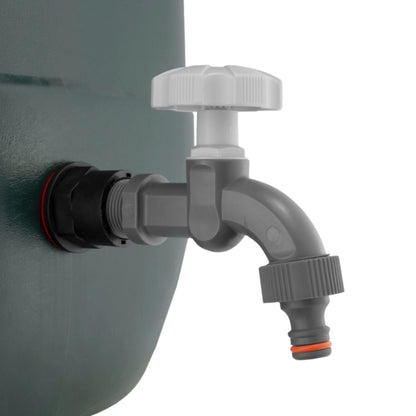 Water Butt Tap Adapter Kit for Rain Barrel & Water Tank – Hose Connector, Tap Options & PTFE Tape