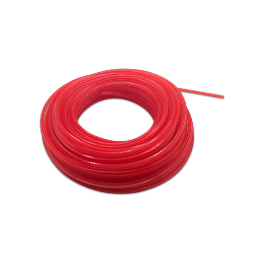 Strimmer Line Red Star – 2.4 mm x 15 m Strimmer Wire – Ideal for Professional Trimming of Medium to Long Grass
