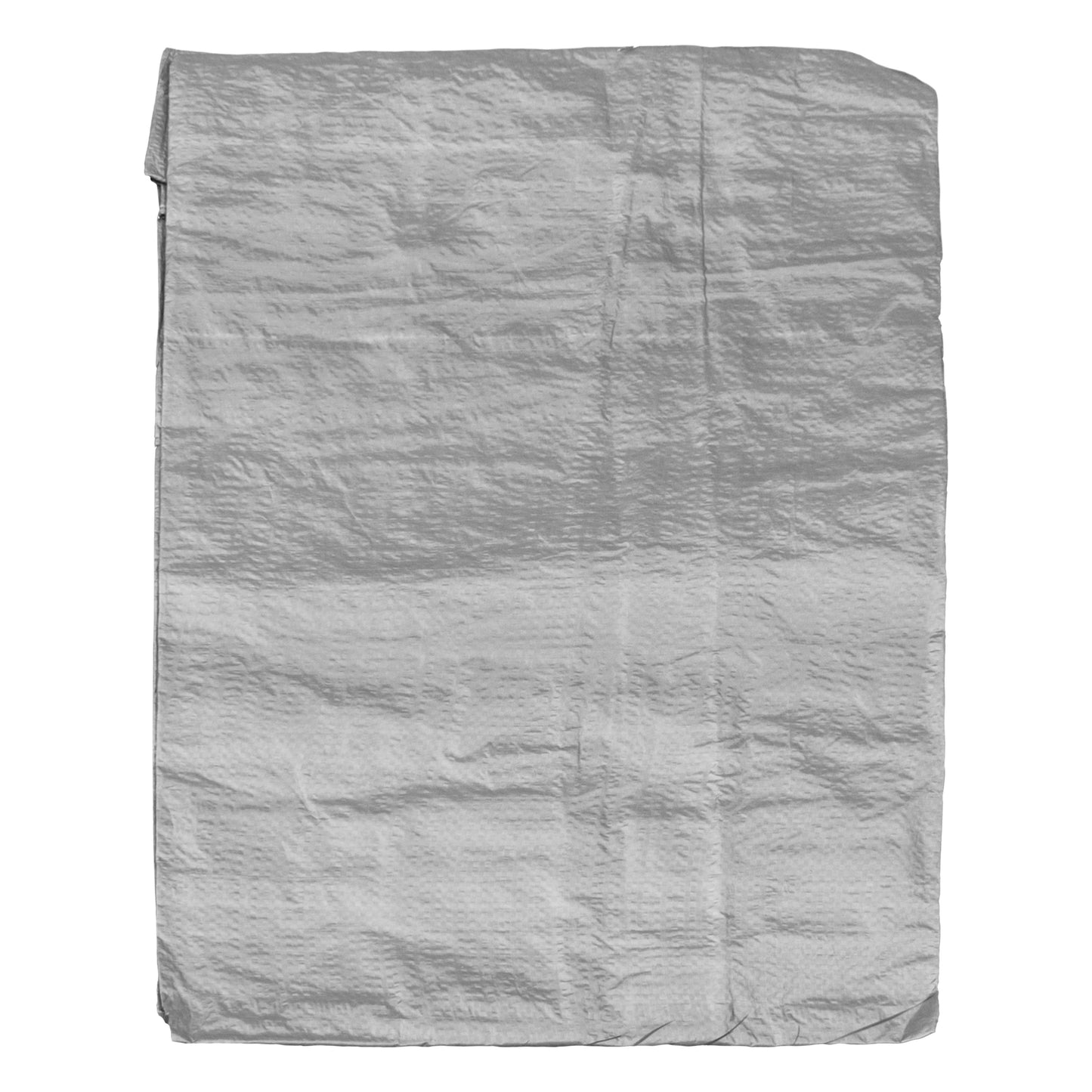 Gray Tarpaulin 50GSM Tarp Sheet + 10 Bungee Balls Camping Garden Cover
