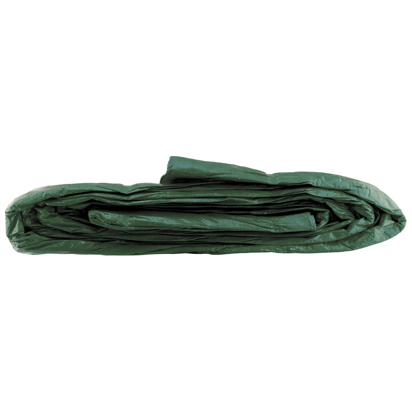 Green Tarpaulin Sheet 50GSM Lightweight Tarp + 10 Bungee Balls Garden Camping