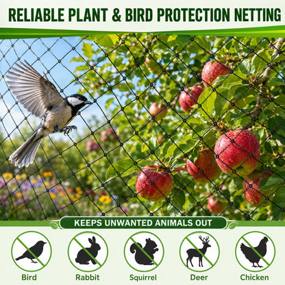 Bird Netting Bird Protection Garden Net Pond Cover Multiple Sizes 15mm Mesh