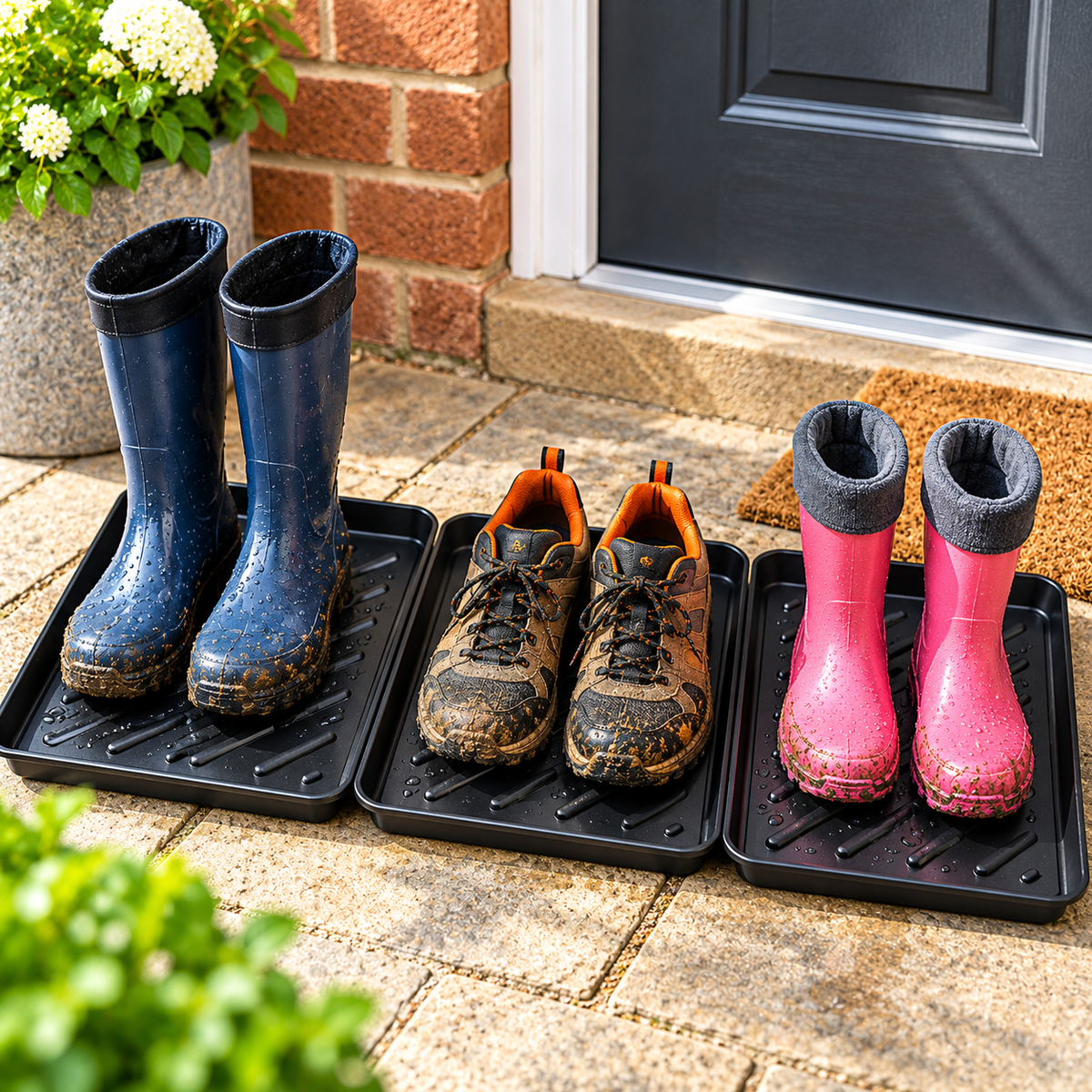 Tray Mat Rectangular Multi-Purpose Plastic – 40 x 30 x 3.5cm
