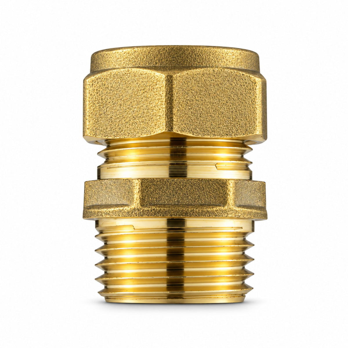 MDPE Tee Connector with Brass Butterfly Valve Compression Pipe Fitting Kit 20mm 25mm