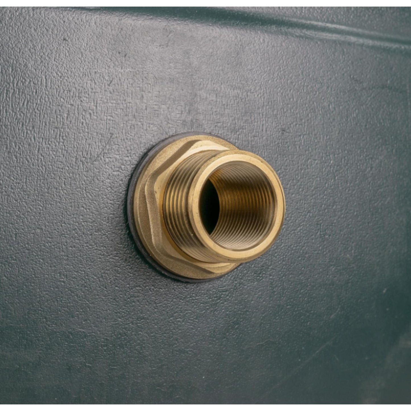 Solid Brass Water Butt Outlet Connector Threaded Adaptor with Washers, Nut & PTFE Tape for Rain Barrels, Tanks & Water Storage Systems