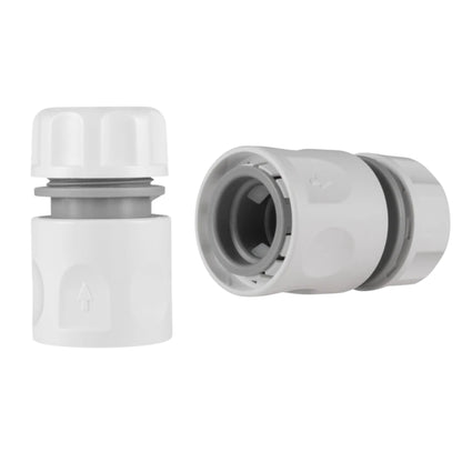 Clear Reinforced PVC Hose Pipe 12.5mm with 2 Quick Connectors – Durable 4-Layer Food Safe Garden Water Hose for Liquids, Aquariums, Ponds & Irrigation